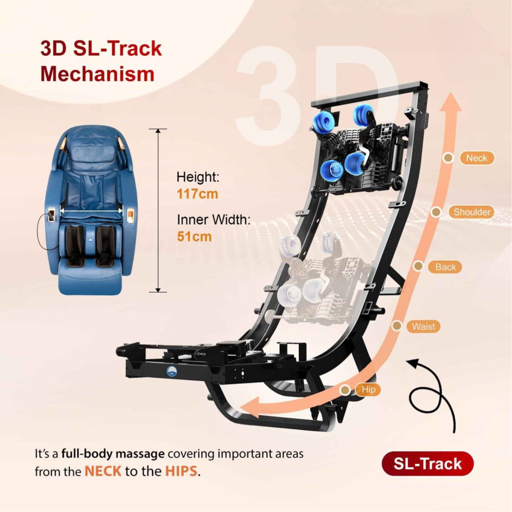 3D Full Body Zero Gravity Luxury Massage Chair