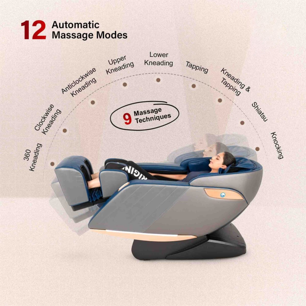 3D Full Body Zero Gravity Luxury Massage Chair