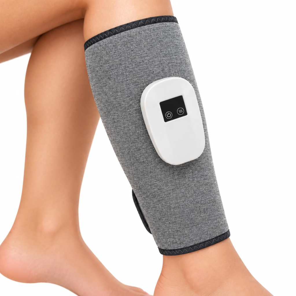 Air Compression Calf Massager | Hand-Like Leg Massage | 3 Modes for Personalized Comfort | Ergonomic Calf Wrap | Relaxing Massage Device for Home