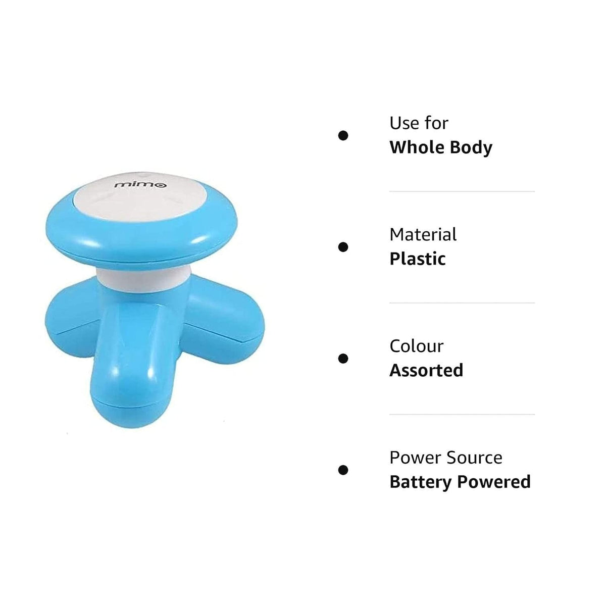 Mini Handheld Body Massager with USB Cable