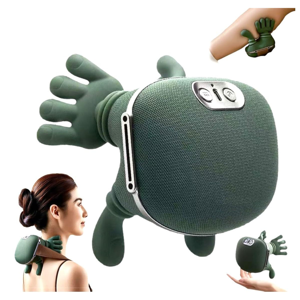 Wireless Neck & Shoulder Massager for Cervical Pain Relief