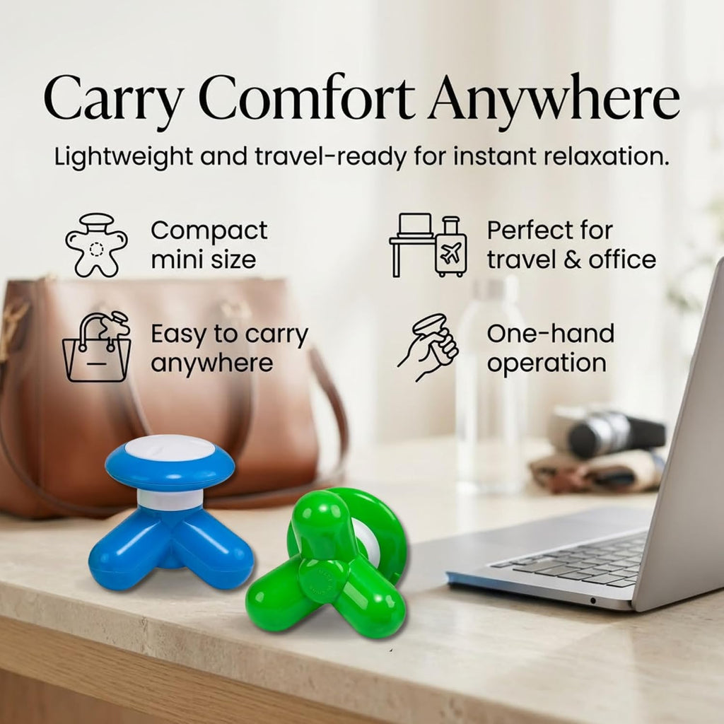 Mini Handheld Body Massager with USB Cable
